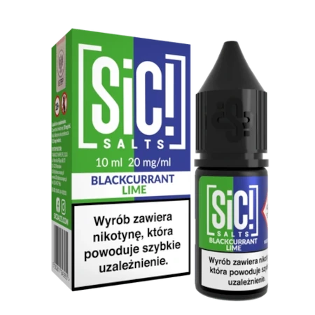 Liquid SIC! Salt 10ml - Blackcurrant Lime 20mg