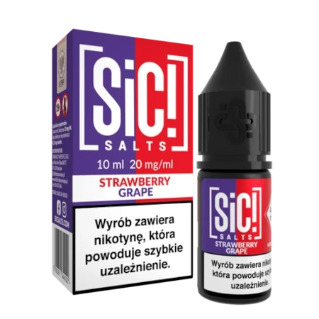 Liquid SIC! Salt 10ml - Strawberry Grape 20mg