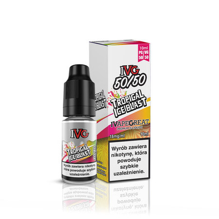 Liquid IVG 50/50 10ml - Tropical Ice Blast 18mg