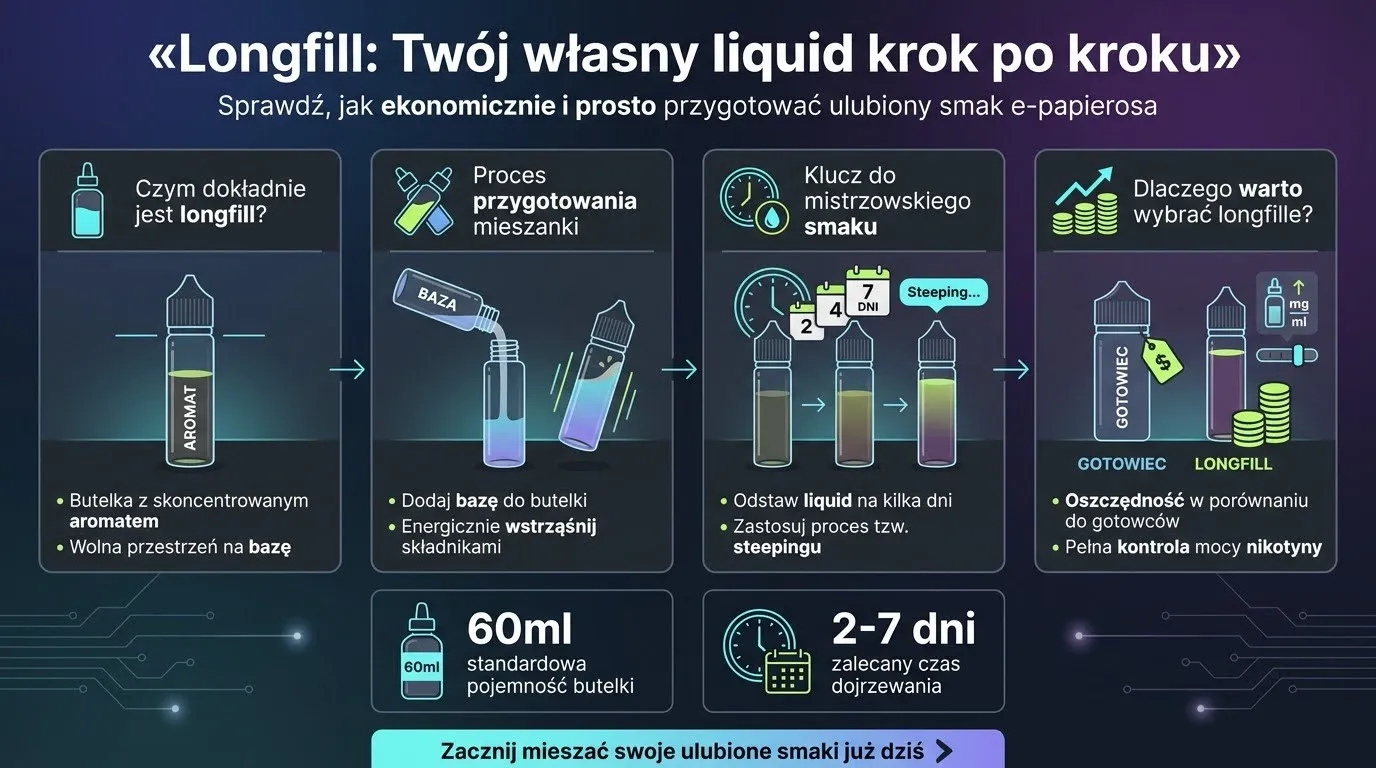 Longfill: Twój własny liquid krok po kroku