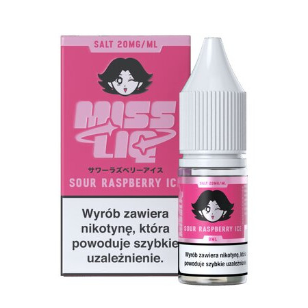Liquid Miss Liq 8ml - Sour Raspberry Ice 20mg
