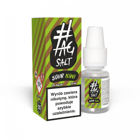 Liquid #TAG Salt Sour 10ml - Kiwi 20mg