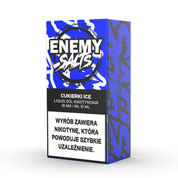 Жидкость Enemy Salts 10ml - Cukierki Ice 18mg