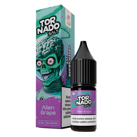Жидкость Tornado Salt 10ml - Alien Grape 20mg