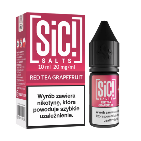 E-Liquid SIC! Salt 10ml - Red Tea Grapefruit 20mg