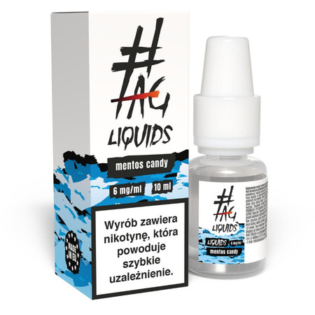 E-liquid #TAG Classic 10ml - Mentos Candy 06mg