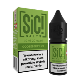 Рідина SIC! Salt 10ml - Gooseberry Ice 20mg