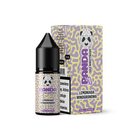 E-liquid Panda Salt 10ml - Lemoniada Winogronowa 20mg