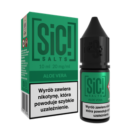 E-liquid SIC! Salt 10ml - Aloe Vera 20mg