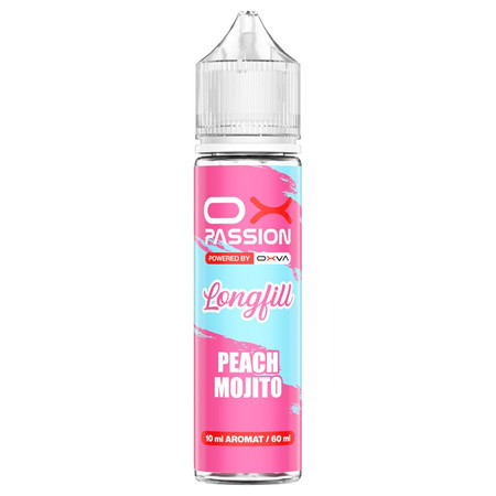 Longfill OX Passion 10/60ml - Peach Mojito