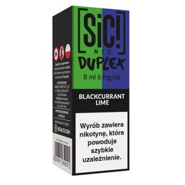 E-Liquid SIC! NIC 8ml - Blackcurrant Lime 6mg