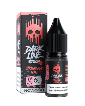 E-liquid Dark Line Nicotine+ 10ml - Strawberry Apple 12mg