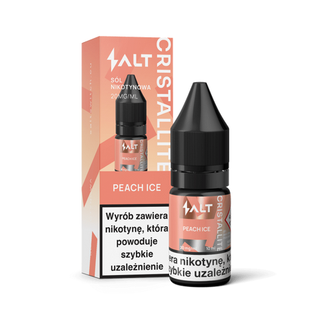 E-Liquid Crystallite 10ml - Peach Ice 20mg