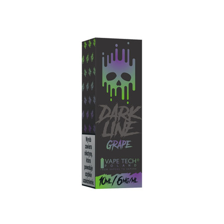 E-liquid Dark Line 10ml - Grape 06mg