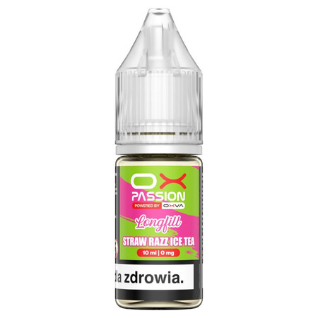 Лонгфiл OX Passion 10ml - Strawberry Razz Ice Tea