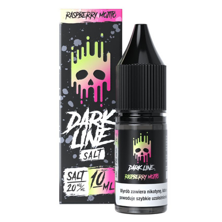 E-liquid Dark Line Salt 10ml - Raspberry Mojito 20mg