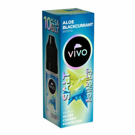 Рідина VIVO Salt 10ml - Aloe Blackcurrant 20mg