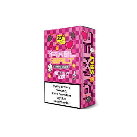 E-Liquid Pixel Salt 10ml - Cherry Ice 20mg