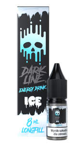 Longfill Dark Line Ice 8ml - Energy Drink