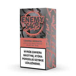 E-liquid Enemy Salts 9ml - Black Tea 18mg