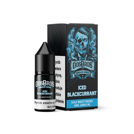 Рідина DosBros Salt 10ml - Iced Blackcurrant 20mg