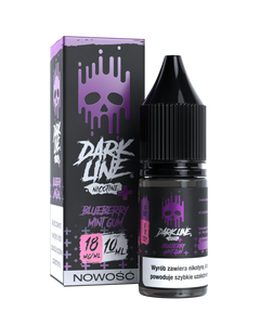 Жидкость Dark Line Nicotine+ 10ml - Blueberry Mint Gum 18mg