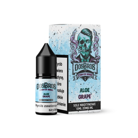 E-liquid DosBros Salt 10ml Aloe Grape 20mg