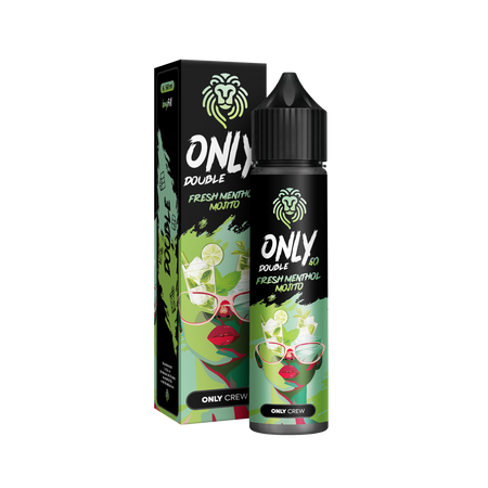 Longfill Only Double 6/60ml - Fresh Menthol Mojito