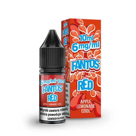 E-liquid Fantos 10ml - Red Fantos 06mg