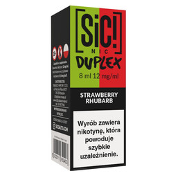 E-Рідина  SIC! NIC 8ml - Strawberry Rhubarb 12mg
