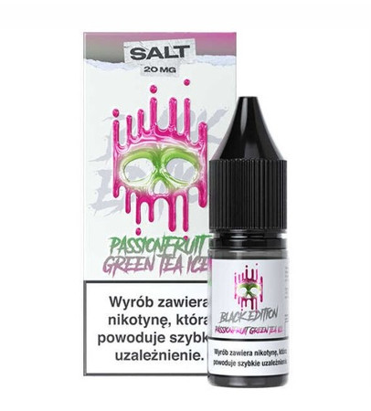 E-liquid Dark Line Black Edition Salt 10ml - Passionfruit Green Tea Ice 20mg