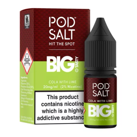 Liquid Pod Salt Fusion 10ml - Cola with Lime 20mg
