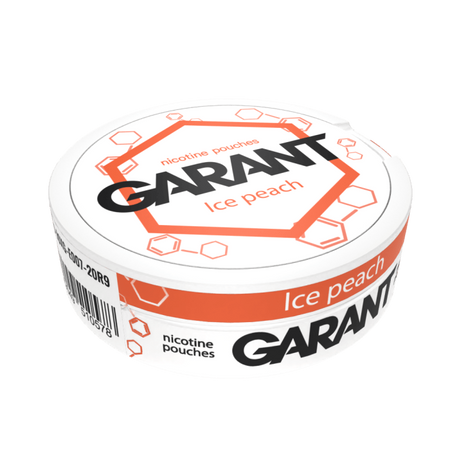 Nicotine Pouche GARANT (Grant) Molecule - Ice Peach 20mg