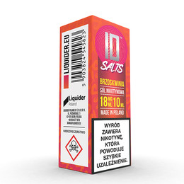 E-liquid ID SALTS 10ml - Brzoskwinia 18mg