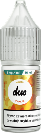 E-liquid DUO 10ml - Melon Papaya 3mg