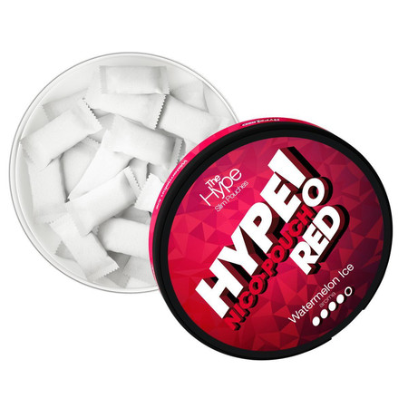 Saszetki Nikotynowe Hype Red - Watermelon Ice 4/5