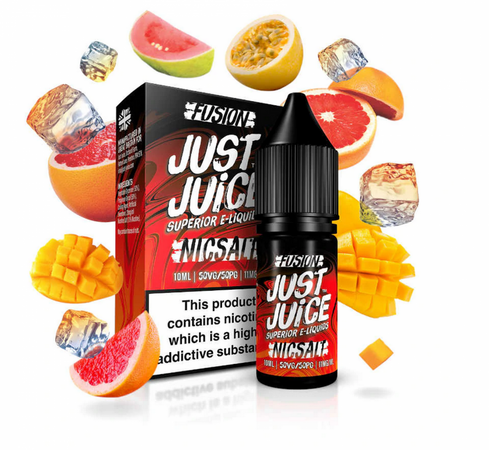E-liquid Just Juice Fusion 10ml - Mango Blood Orange 20mg