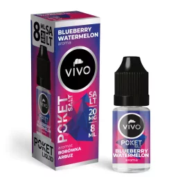 E-liquid VIVO Poket 8ml - Blueberry Watermelon 20mg