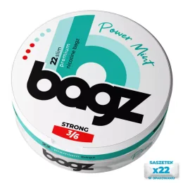 Saszetki nikotynowe BAGZ Power Mint 16mg