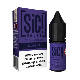 Рідина SIC! Salt 10ml - Grape Ice 20mg