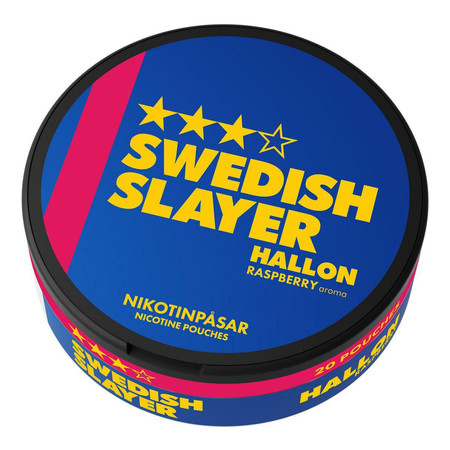 Nikotinpárnák Swedish Slayer Hallon 3/4