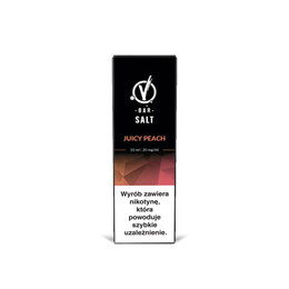 E-liquid Vbar Salt 10ml - Juicy Peach 20mg