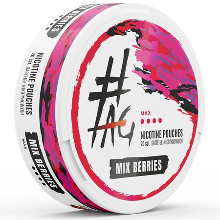 Saszetki nikotynowe #TAG - Mixed Berries 20mg