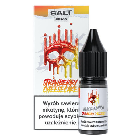 Рідина Dark Line Black Edition Salt 10ml - Strawberry Cheesecake 20mg