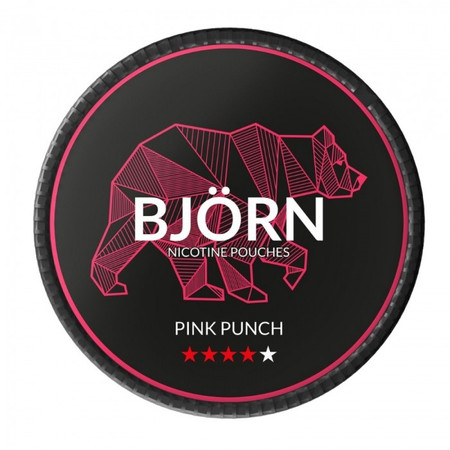 Nikotinové sáčky BJORN Pink Punch 11,7mg