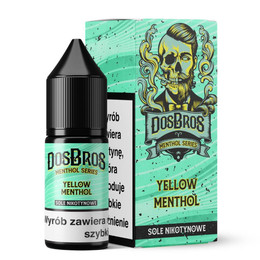 E-Liquid DosBros Salt 10ml - Yellow Menthol 20mg