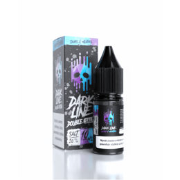 Liquid Dark Line Double Salt 10ml - Grape Menthol 20mg