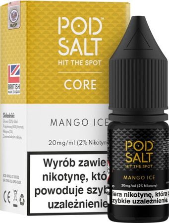 Lichid Pod Salt Core 10ml - Mango Ice 20mg