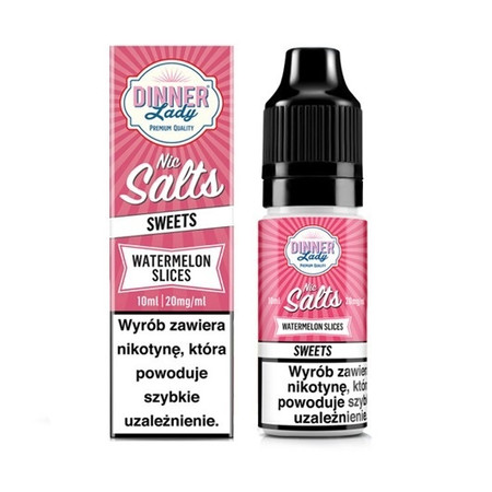 Жидкость Dinner Lady 10ml - Watermelon Slices 20mg