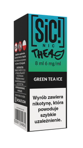 E-Liquid SIC! NIC 8ml - Green Tea Ice 6mg